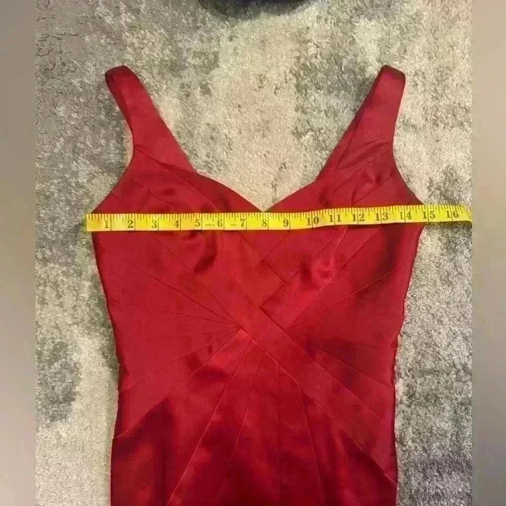 Womens Red Max and Cleo Dress